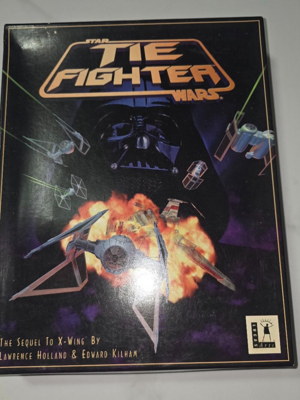 IBM The Tie Fighter Wars PC game